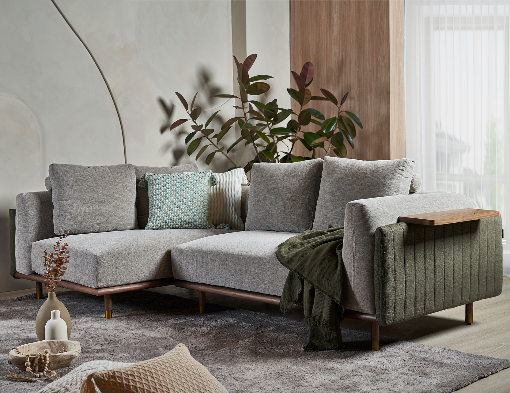 Fabric Sectional Sofa